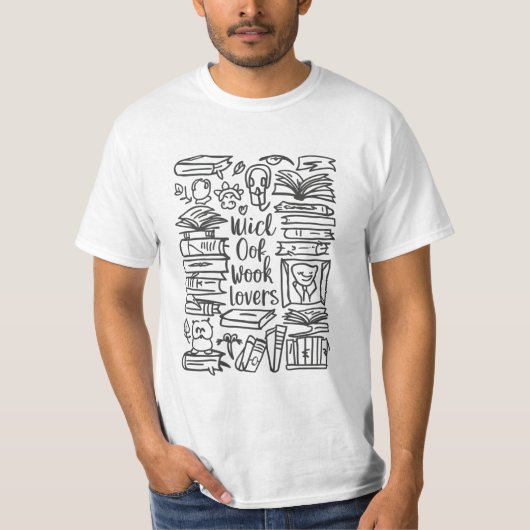 Literaire legendes t-shirt (Voorkant)