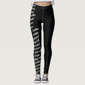 Literaire Leggings (Voorkant)