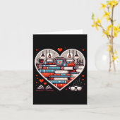 Literaire Liefde Valentijn voor de Boekenliefhebbe Kaart (Gele Bloem)