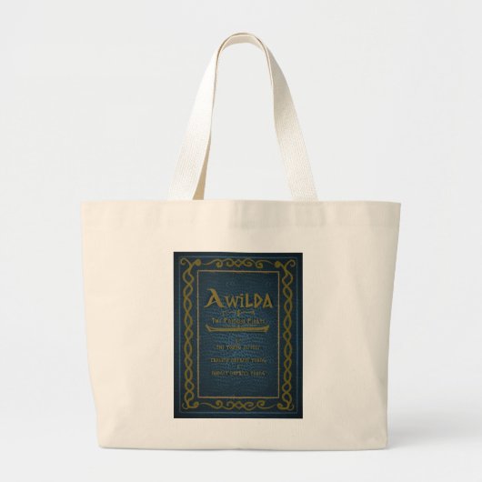 Literaire Merch Canvas tas 'Awilda' (Voorkant)
