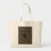 Literaire Merch Canvas tas 'Hehewuti' (Voorkant)