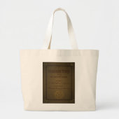 Literaire Merch Canvas tas 'Zenders' (Voorkant)