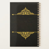 Literaire notities – Dark Academia Planner (Achterkant)