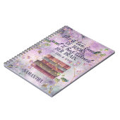 Literaire offerte van boek  Glam Chic Floral Notitieboek (Linkerzijde)