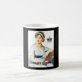 Literaire Queen Coffee Cup  Jane Austen Mok