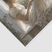 Literaire Raamzit Lezer Decoupage Tissuepapier (Detail)