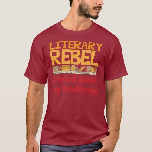 Literaire Rebel T-shirt (Voorkant)