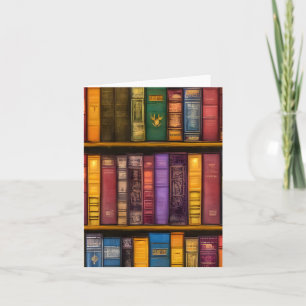 Literaire schatten - klassieke oude boeken kaart