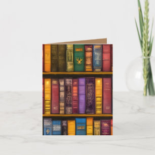 Literaire schatten - klassieke oude boeken kaart