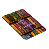 Literaire schatten - klassieke oude boeken magneet (Rechterzijde)