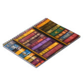 Literaire schatten - klassieke oude boeken notitieboek (Linkerzijde)