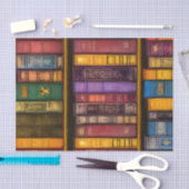 Literaire schatten - klassieke oude boeken tissuepapier (Craft)