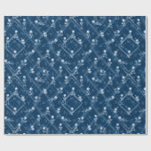 Literaire skeletons Boekleerlezers Halloween Skull Cadeaupapier (Vlak)