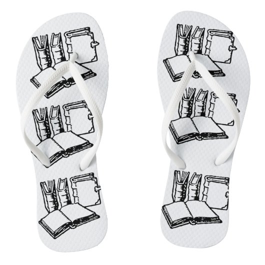 Literaire Teenslippers (Voetbed)