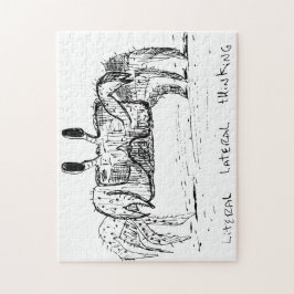 Literal Lateral Thinking Legpuzzel