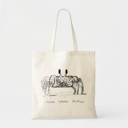 Literal Lateral Thinking Tote Bag (Voorkant)