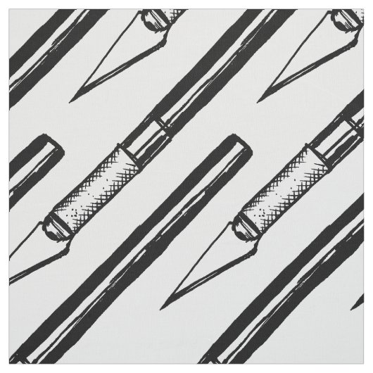 Literally Edgy - Het herhalende Exacto Knife patro Stof (Swatch)