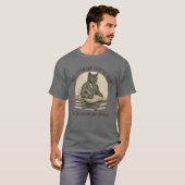 Literary Gentleman Cat My Weekends Are Booked T-shirt (Voorkant volledig)