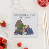 Literary Murder Mystery Dinner Party Servet (Insitu)