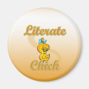 Literate Chick Magneet