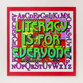 LITERATIE IS VOOR IEDEREEN LEGPUZZEL