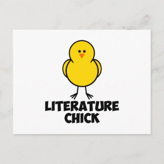Literature Chick Briefkaart