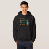 Literature Day Quote Novel Reader Hoodie (Voorkant volledig)