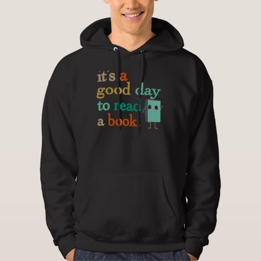 Literature Day Quote Novel Reader Hoodie (Voorkant)