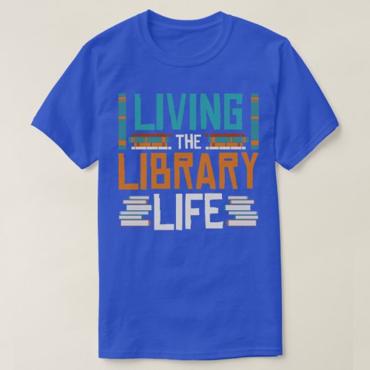 Literatuur Boek Reader Book Nerd Library Book Lov T-shirt (Design voorkant)