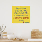 Literatuur is macht! poster (Keuken)