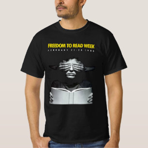 Literatuur is vrijheid om onkruid te lezen t-shirt