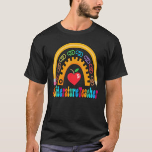 Literatuur Leraar Waardering Week Terug naar Schoo T-shirt