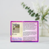 Literatuur, reisschrijven, Marco Polo Briefkaart (Staand voorkant)