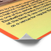 Literatuur, Shakespeare, nieuw Wereldbol theater Poster (Hoek)