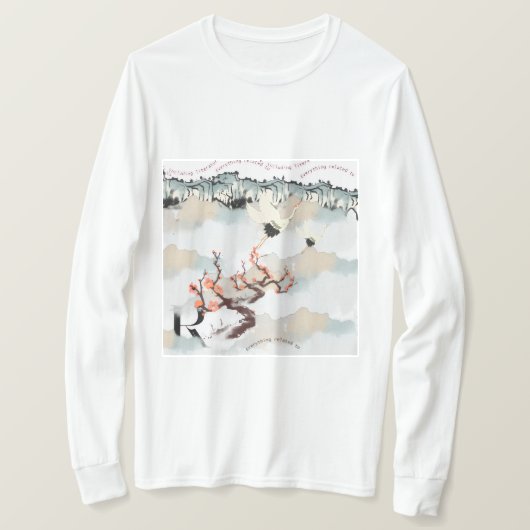 Literatuur&toekomst-shirt T-shirt (Design voorkant)