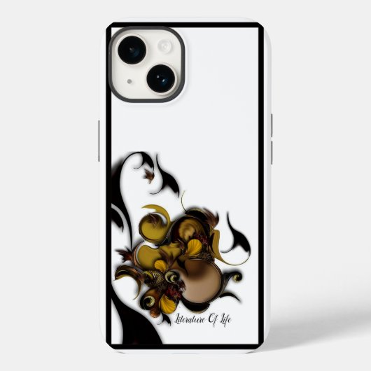 "Literatuur van het leven", Apple iPhone 14 Hoesje (Achterkant)