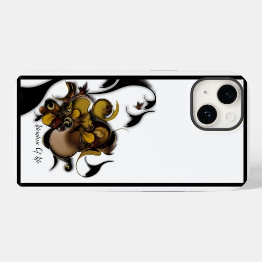 "Literatuur van het leven", Apple iPhone 14 Hoesje (Achterkant (horizontaal))