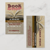 Literatuur Visitekaartje boekwinkel (Voorkant / Achterkant)
