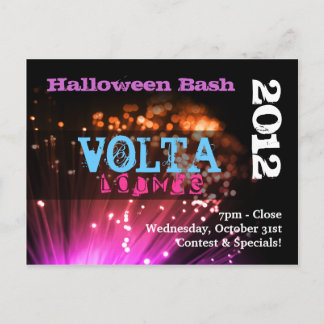 Lites & Smoke Halloween Bash Uitnodiging / Flyer Briefkaart