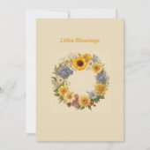 Litha Blessings Feestdagenkaart (Voorkant)