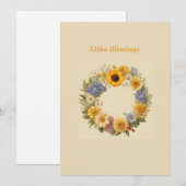 Litha Blessings Feestdagenkaart (Voorkant / Achterkant)