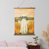 Litha Het spook van midzomer Hangend Wandkleed (Slaapkamer)