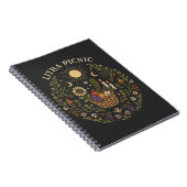 Litha Picnic Summer Solstice Celestial Art Notitieboek (Rechterzijde)