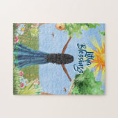 Litha Summer Solstice Blessings Legpuzzel (Horizontaal)