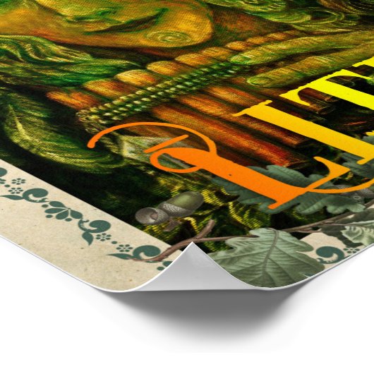 LITHA, SUMMER SOLSTICE WICCAN SABBAT POSTER (Hoek)