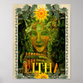 LITHA, SUMMER SOLSTICE WICCAN SABBAT POSTER (Voorkant)