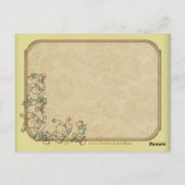 Litha Sun Briefkaart (Achterkant)