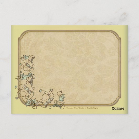 Litha Sun Briefkaart (Achterkant)