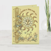 Litha Sun Groeten Kaart (Voorkant)