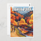 Lithia Park Ashland Oregon Travel Postcard Briefkaart (Voorkant / Achterkant)